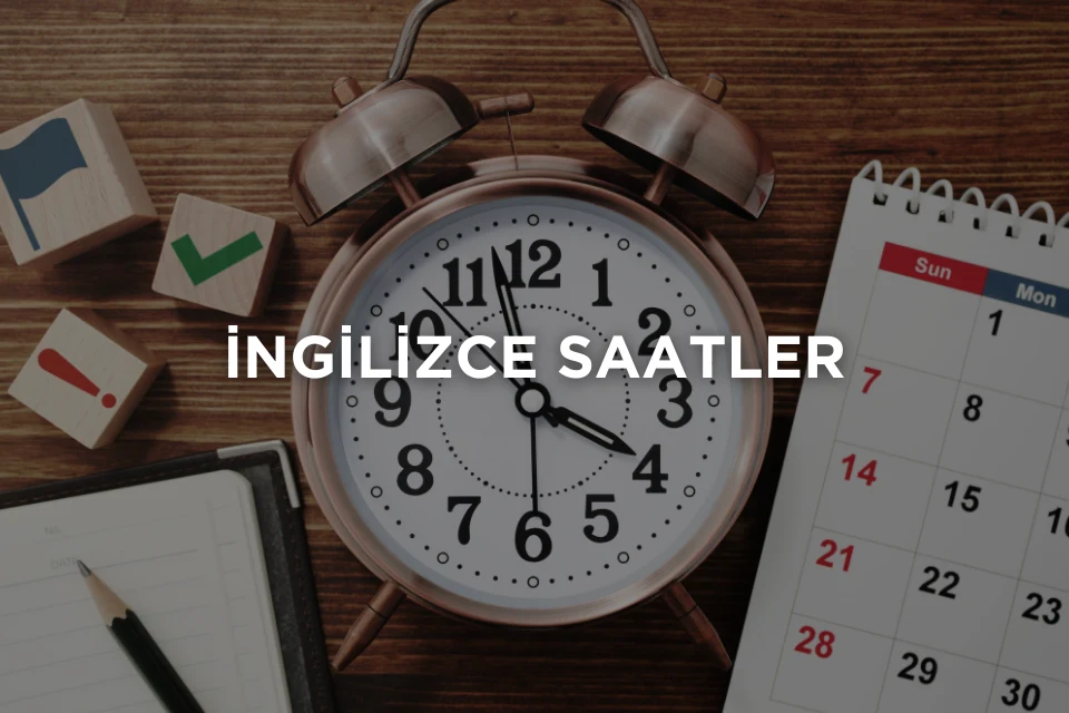 ingilizce saatler